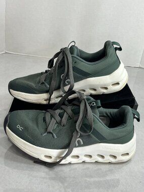 On CloudTec Phase Youth Running Shoes Green Gray Size 3.5 New Laces